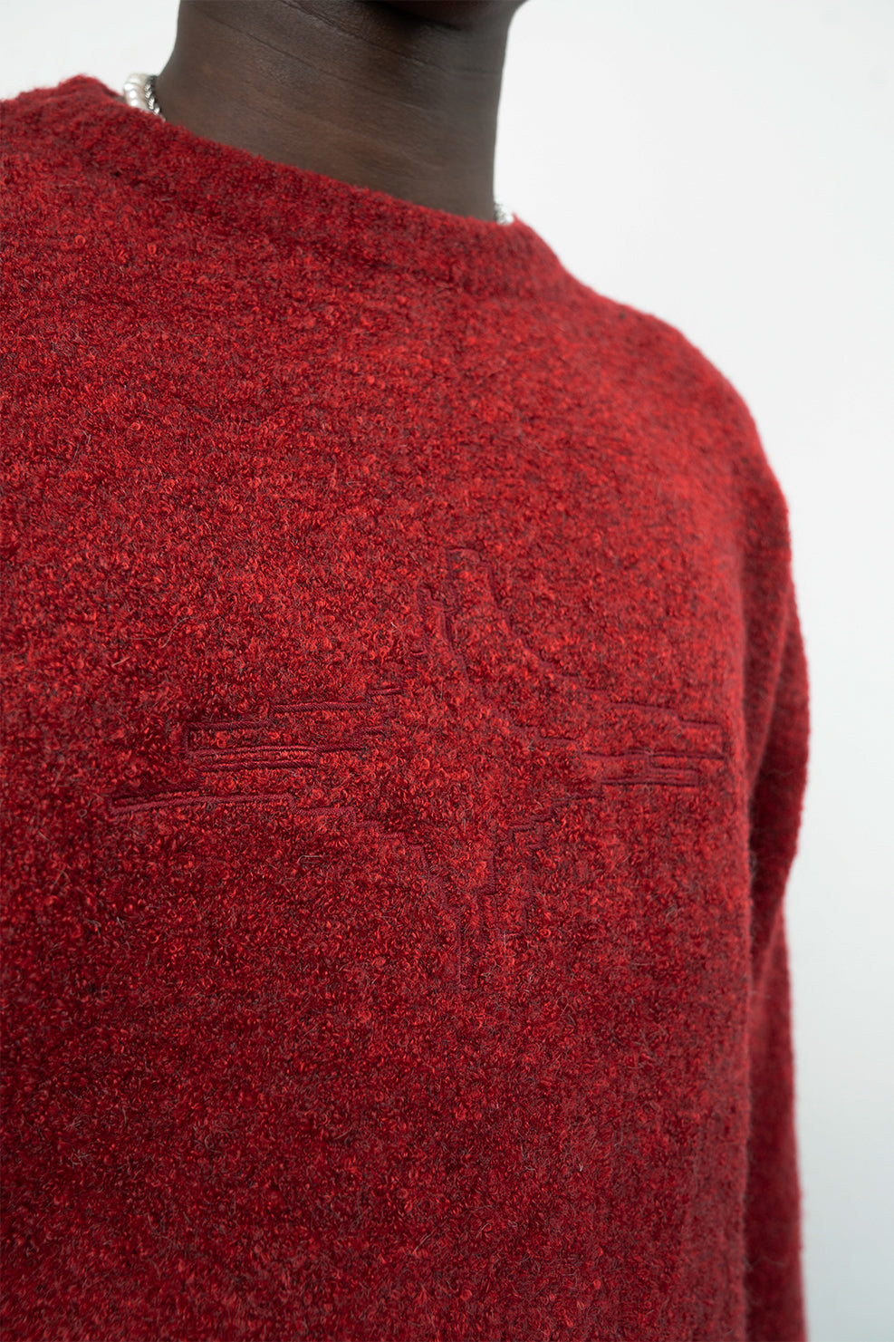 Knit Sweater "ROUGE DE RIO"